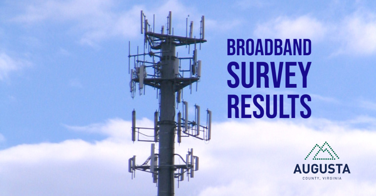 broadband survey results graphic