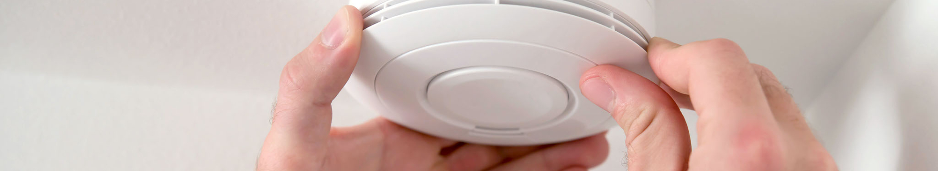 full width banner smoke detector prog