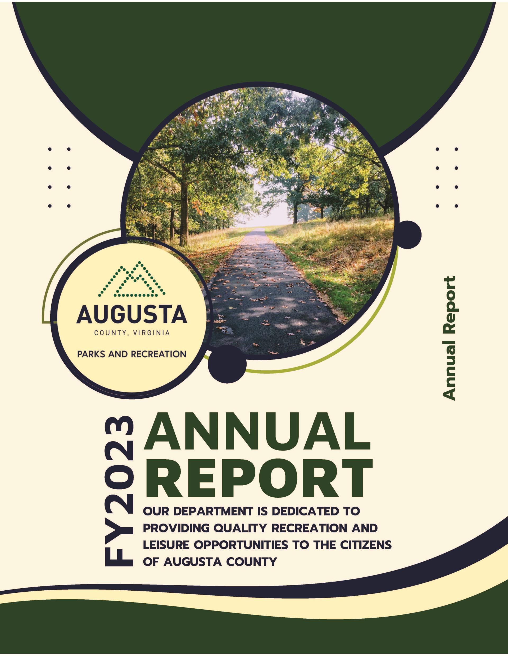 Annual Report Cover 2023